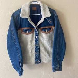 BDG Denim/Sherpa Jacket